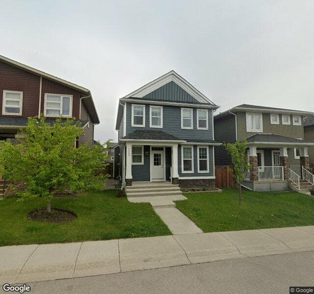 Street view of 122 Silverado Plains Manor SW, Calgary