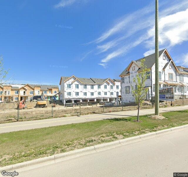 Street view of 288 Livingston Common NE, Calgary