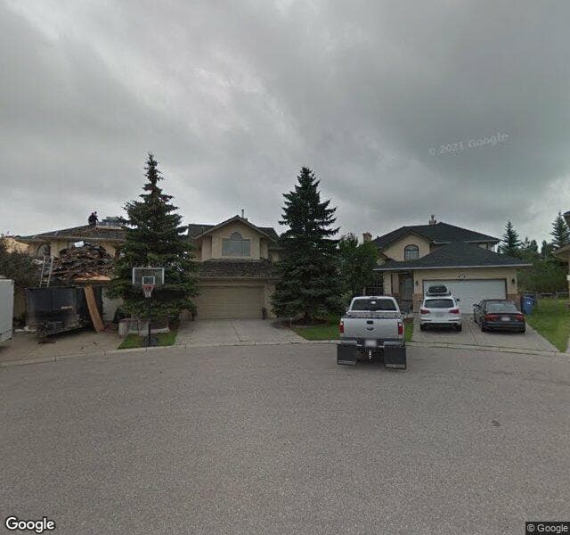 Street view of 256 Mount Victoria Place SE, Calgary