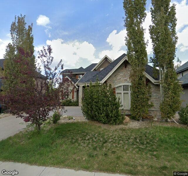 Street view of 10 Wentworth Terrace SW, Calgary