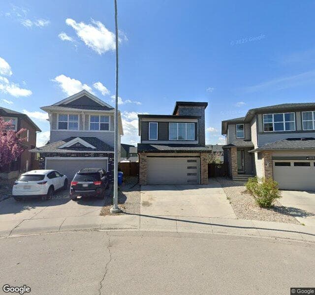Street view of 321 Walden Square SE, Calgary
