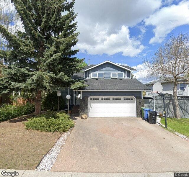 Street view of 104 Santana Court NW, Calgary