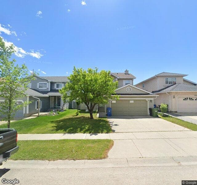 Street view of 10002 Hidden Valley Drive NW, Calgary