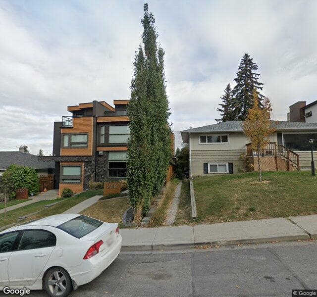 Street view of 2218 28 Avenue SW, Calgary