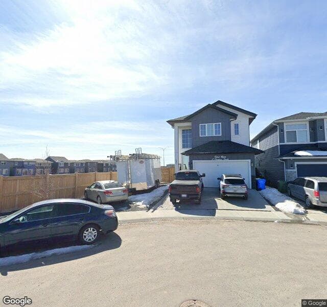 Street view of 184 Red Embers Place NE, Calgary