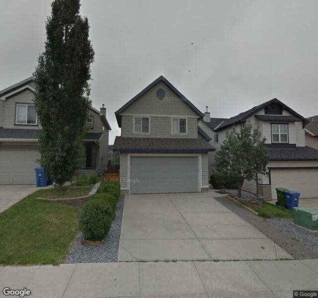 Street view of 15 Evansbrooke Landing NW, Calgary