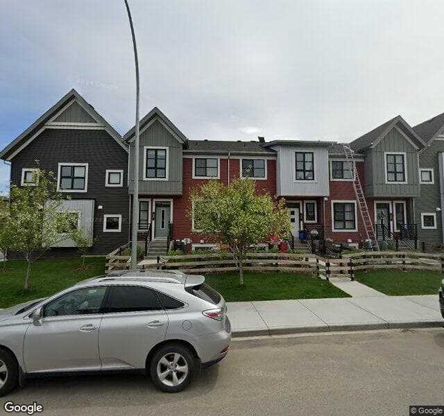 Street view of 1404-100 Walgrove Court SE, Calgary