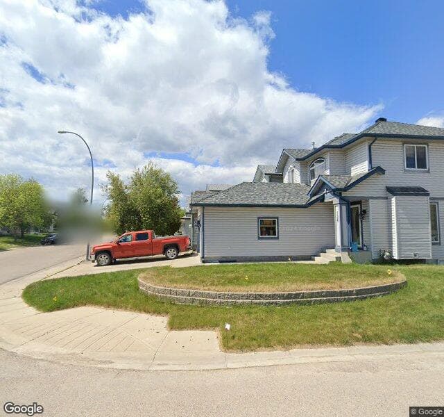 Street view of 126 Coville Square NE, Calgary