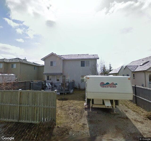 Street view of 10919 Harvest Lake Way NE, Calgary