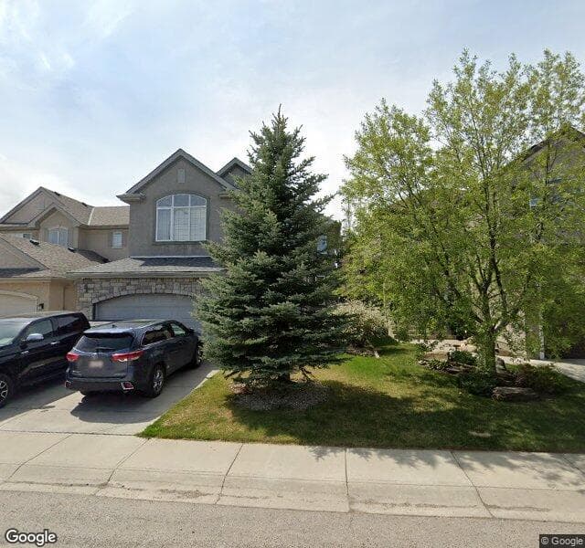 Street view of 138 Tuscany Glen Place NW, Calgary