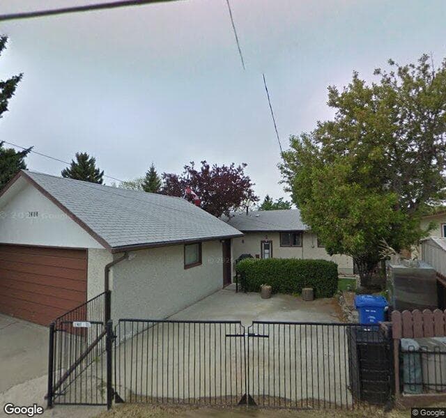 Street view of 1608 Radisson Drive SE, Calgary
