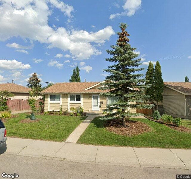 Street view of 151 Erin Park Close SE, Calgary