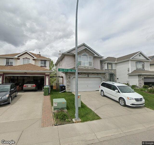 Street view of 122 Rocky Ridge Circle NW, Calgary