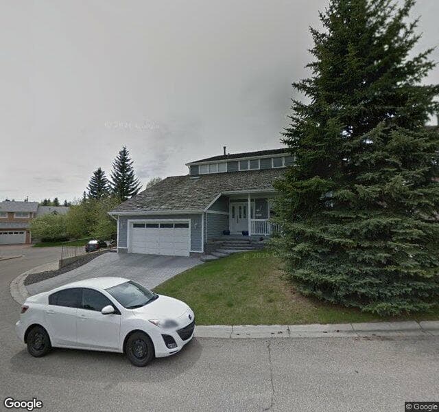 Street view of 11 Strabane Place SW, Calgary