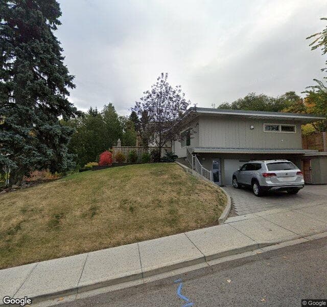 Street view of 1327 Colborne Crescent SW, Calgary