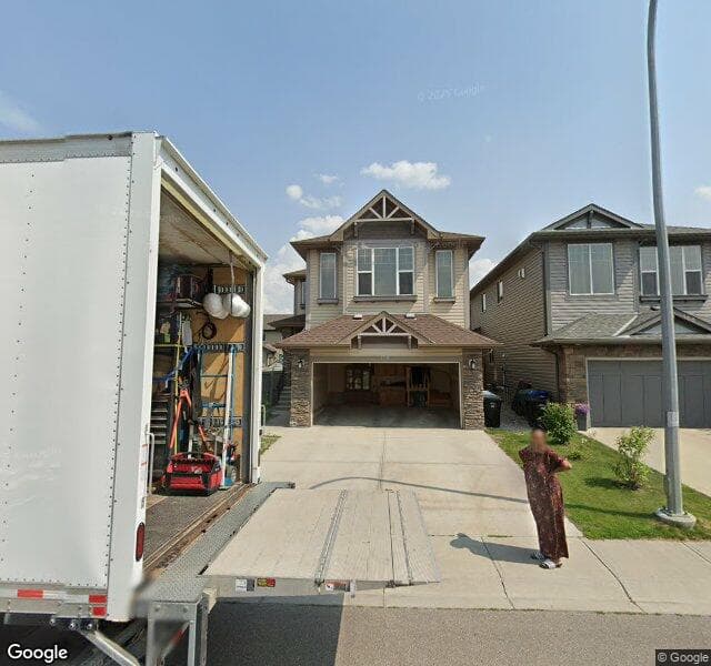 Street view of 156 Brightoncrest Manor SE, Calgary