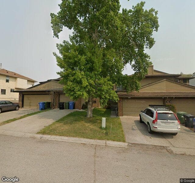Street view of 104 Edgemont Estates Drive NW, Calgary