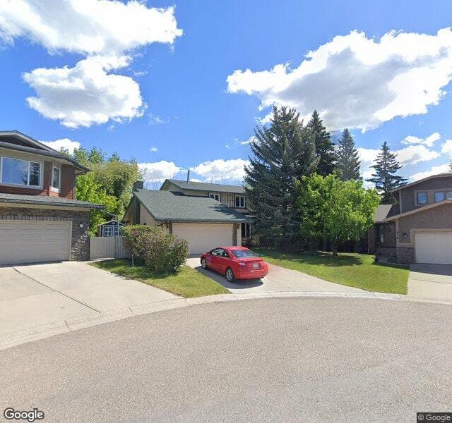 Street view of 216 Dalcastle Way NW, Calgary