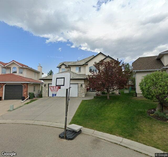 Street view of 124 Arbour Glen Close NW, Calgary