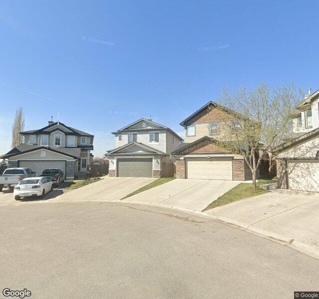 Street view of 115 Covepark Court NE, Calgary