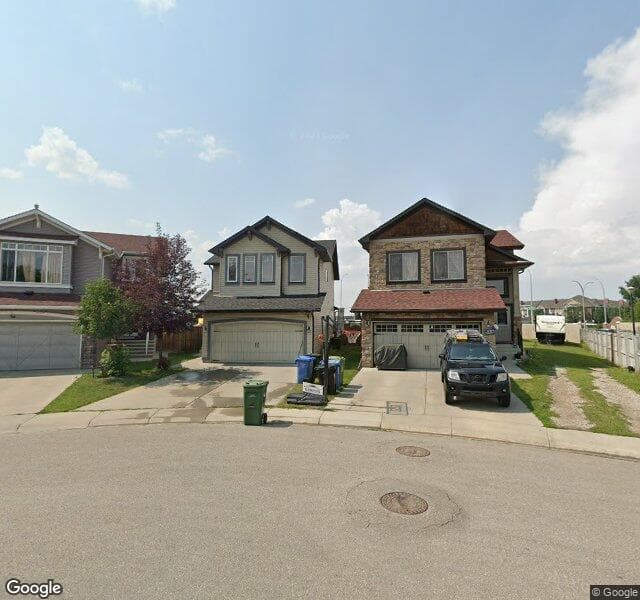 Street view of 103 New Brighton Close SE, Calgary