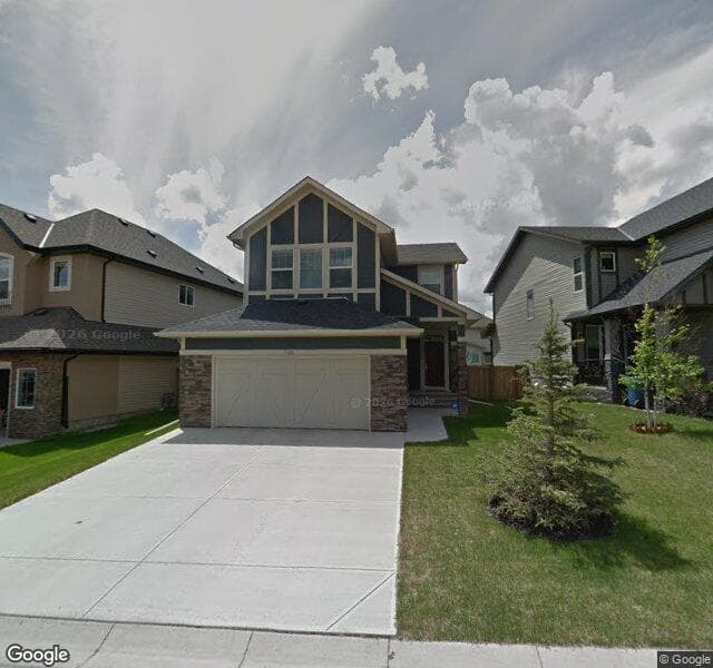 Street view of 158 Cranarch Place SE, Calgary