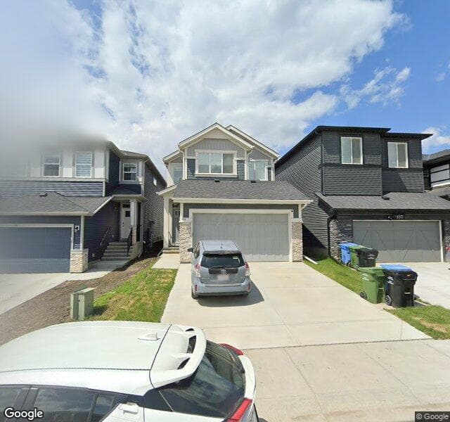 Street view of 111 Creekstone Park SW, Calgary