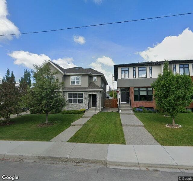 Street view of 3431 Kerry Park Road SW, Calgary