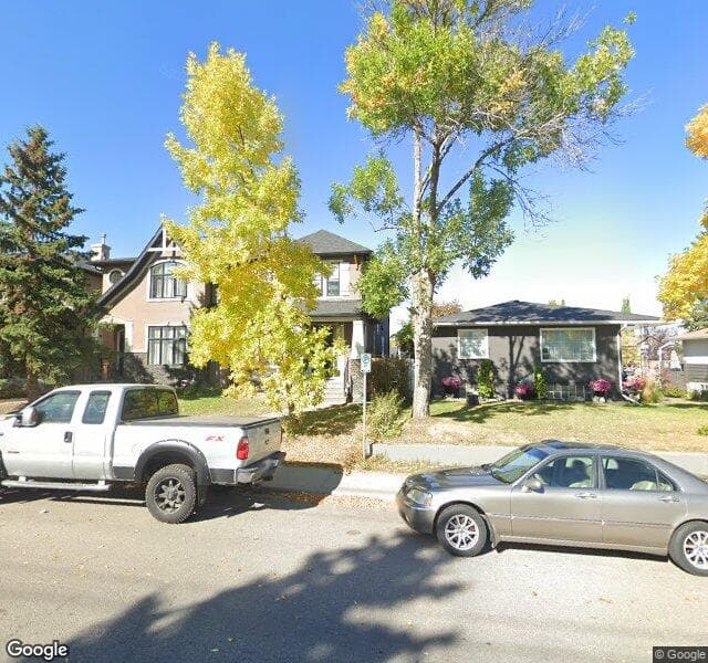 Street view of 3518 8 Avenue SW, Calgary