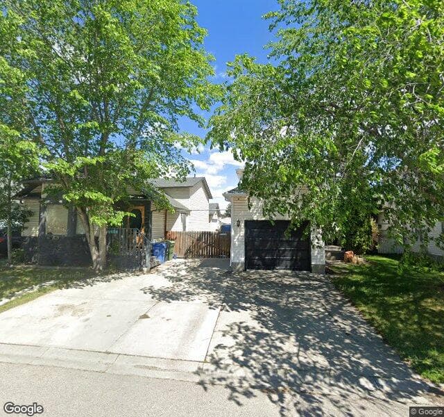 Street view of 101 Hunterhorn Crescent NE, Calgary