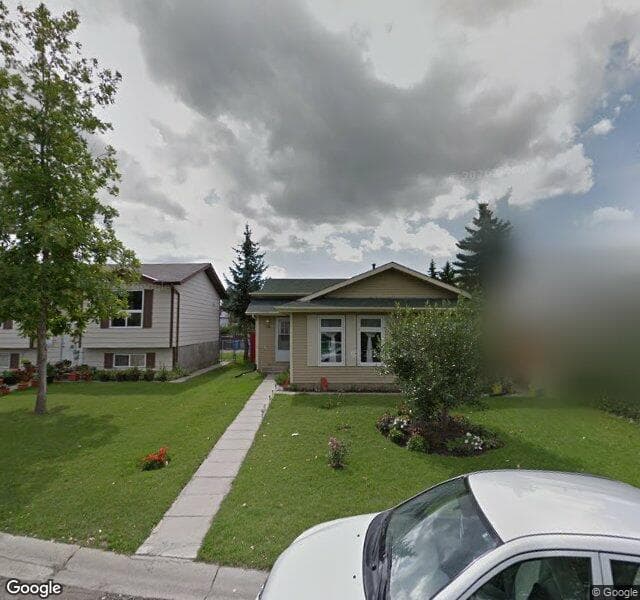 Street view of 16 Falton Mews NE, Calgary