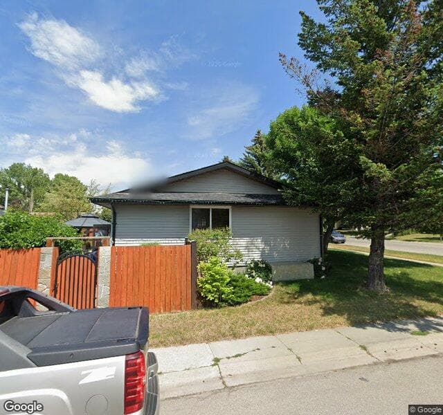 Street view of 1199 Abbeydale Drive NE, Calgary