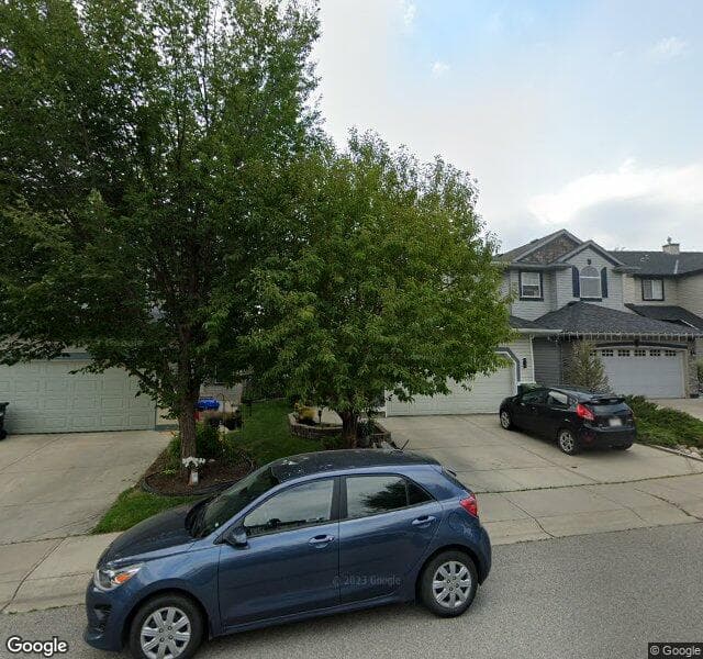 Street view of 148 Tuscany Meadows Heath NW, Calgary