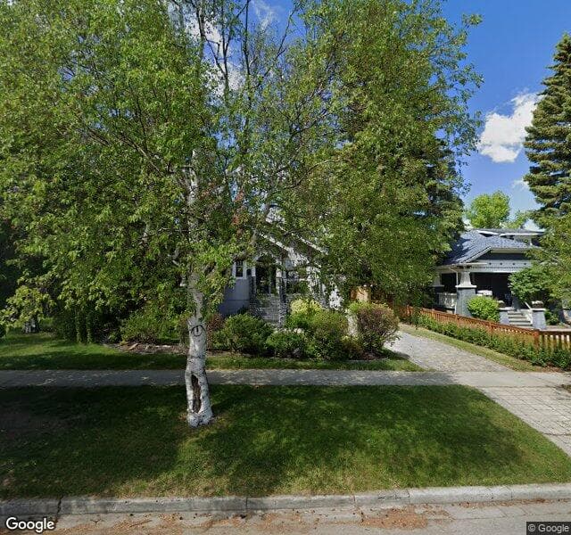 Street view of 1415 Shelbourne Street SW, Calgary