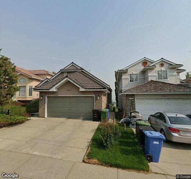Street view of 307 Edgebrook Rise NW, Calgary