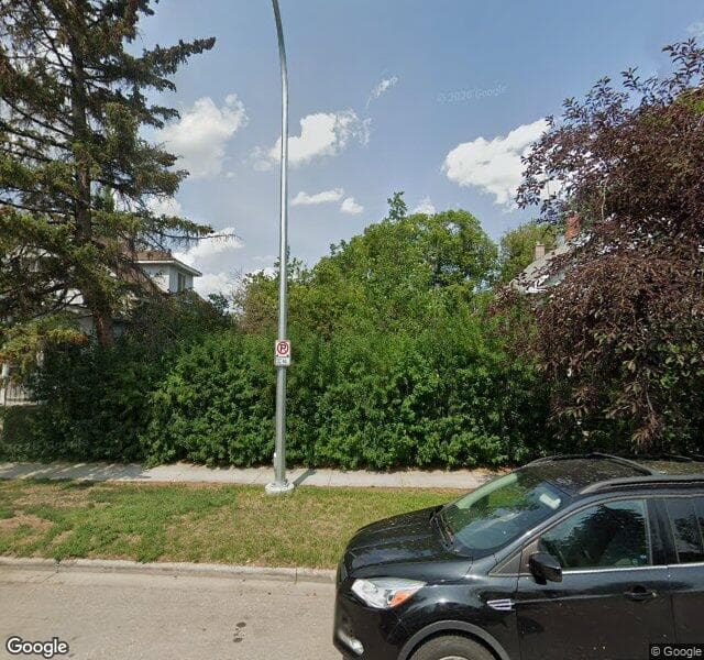 Street view of 1318 11 Avenue SE, Calgary