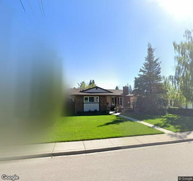 Street view of 10632 Oakmoor Way SW, Calgary
