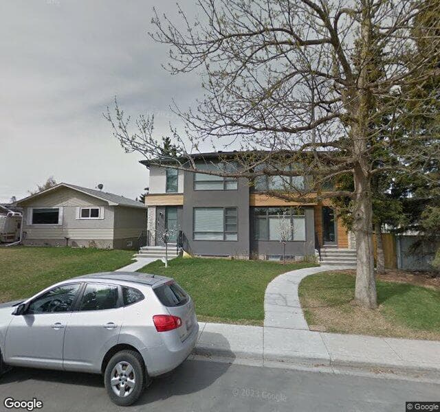 Street view of 3707 41 Street SW, Calgary
