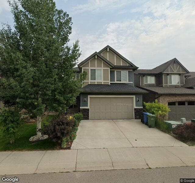 Street view of 119 Cranbrook Place SE, Calgary