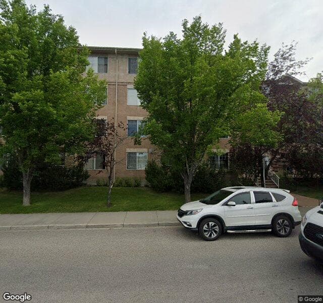 Street view of 312-15320 Bannister Road SE, Calgary