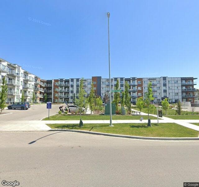 Street view of 125-360 Harvest Hills Way NE, Calgary