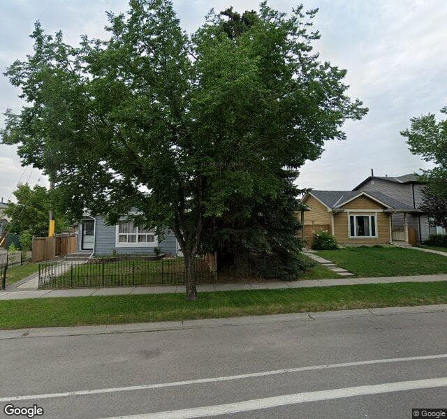 Street view of 115 Erin Woods Boulevard SE, Calgary