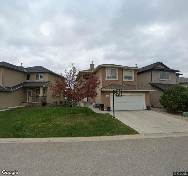 Street view of 283 Everglade Circle SW, Calgary
