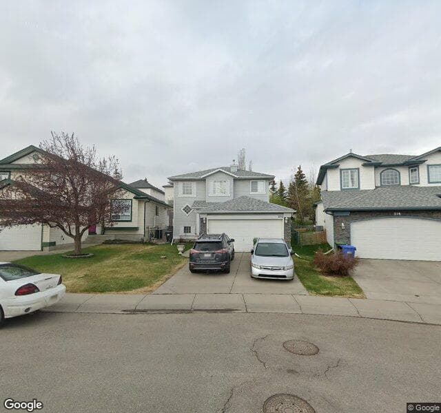 Street view of 252 Hidden Ranch Circle NW, Calgary