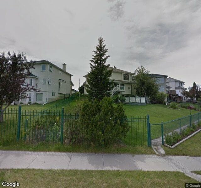 Street view of 121 Valley Ridge Court NW, Calgary