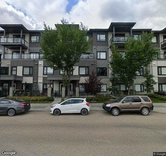 Street view of 524-119 Griesbach Parade, Edmonton