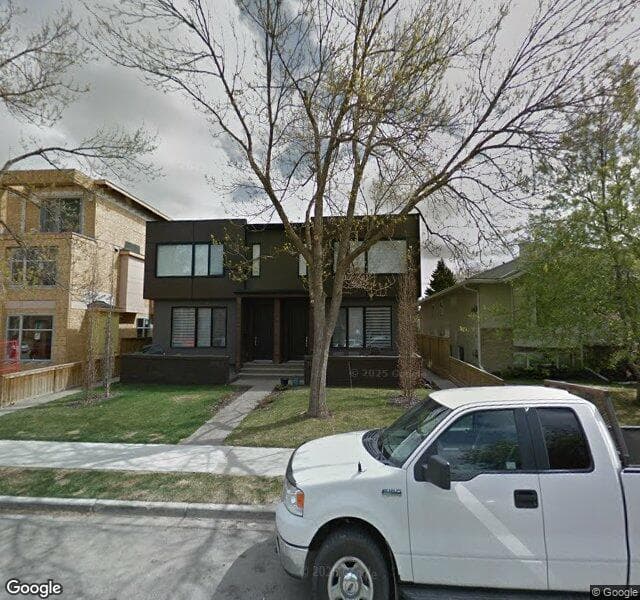Street view of 1-3526 14A Street SW, Calgary