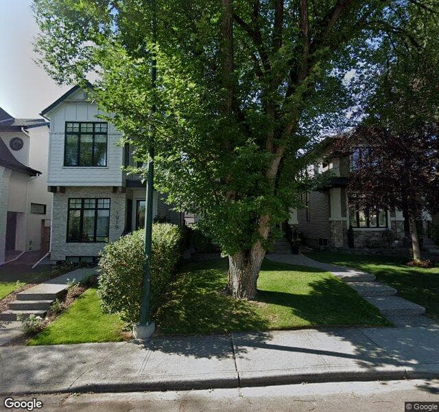 Street view of 1921 45 Avenue SW, Calgary