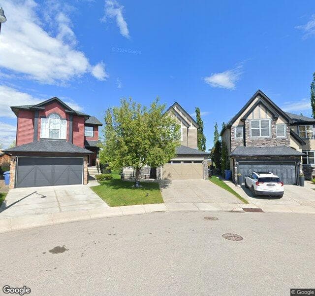 Street view of 124 Cougartown Close SW, Calgary
