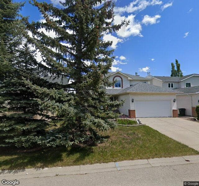 Street view of 125 Hawkbury Close NW, Calgary